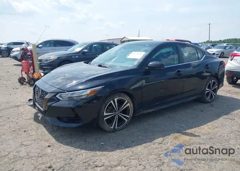 2020 Nissan Sentra Sr Xtronic Cvt z USA, uszkodzony, nr VIN 3N1AB8DVXLY206460